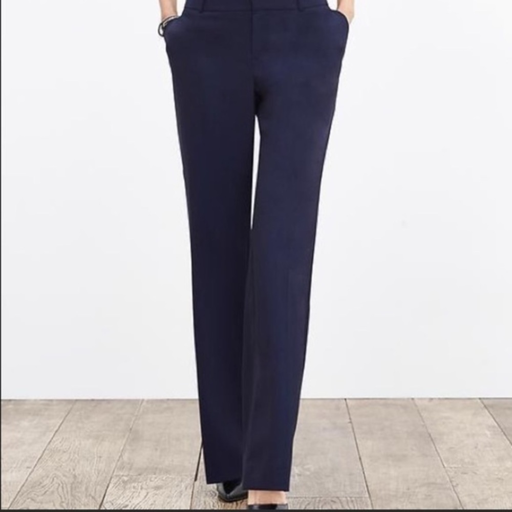 Banana Republic Martin Fit Lightweight Wool Trousers